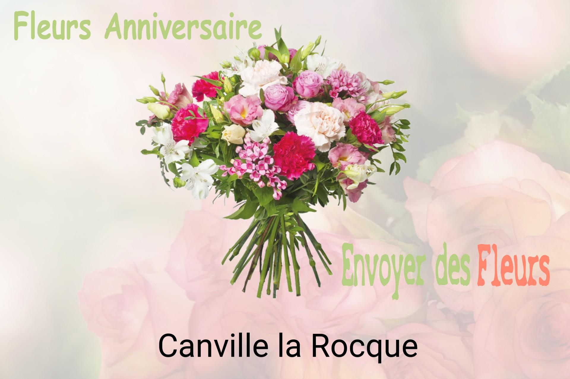 Bouquet de fleurs d’anniversaire livré à Canville-la-Rocque