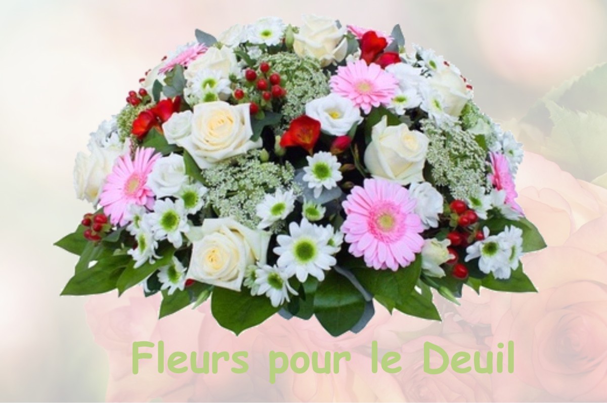 fleurs deuil CANVILLE-LA-ROCQUE